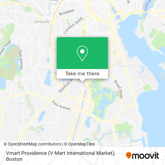 Vmart Providence (V-Mart International Market) map