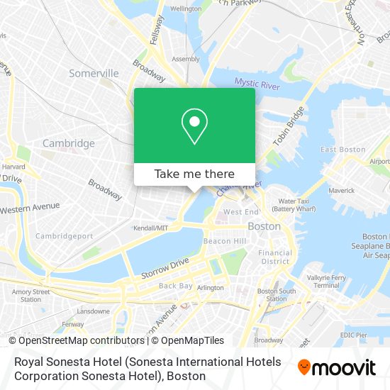 Royal Sonesta Hotel (Sonesta International Hotels Corporation Sonesta Hotel) map