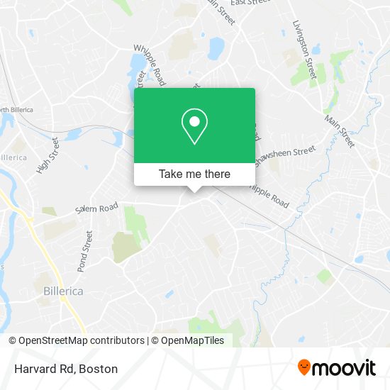 Mapa de Harvard Rd