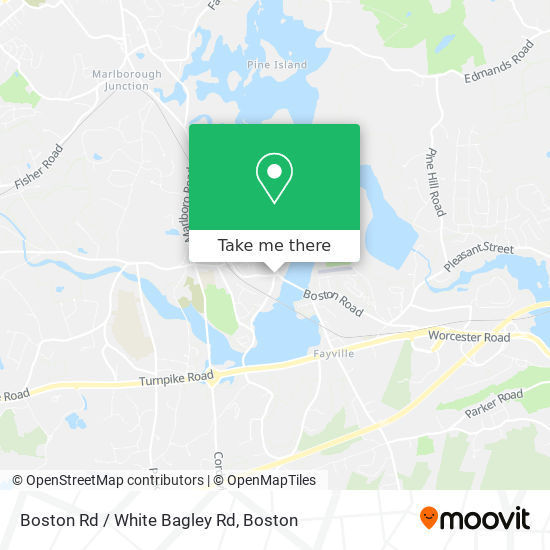 Mapa de Boston Rd / White Bagley Rd