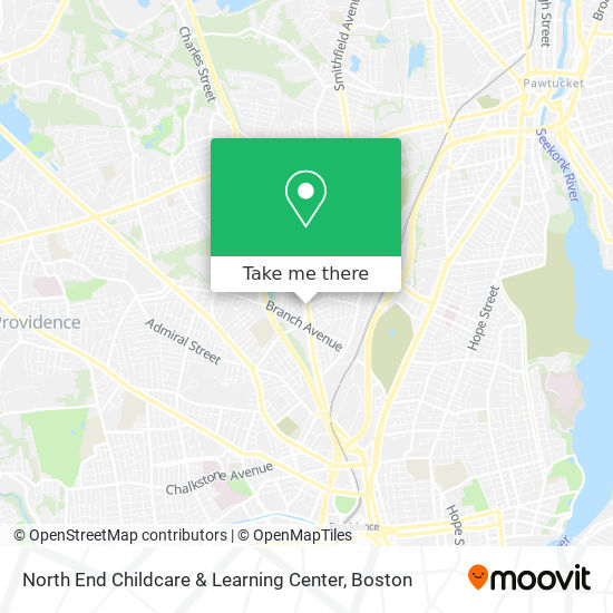 North End Childcare & Learning Center map