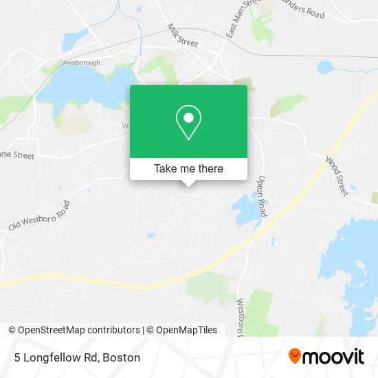 5 Longfellow Rd map