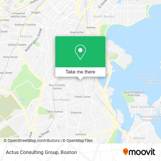 Actus Consulting Group map