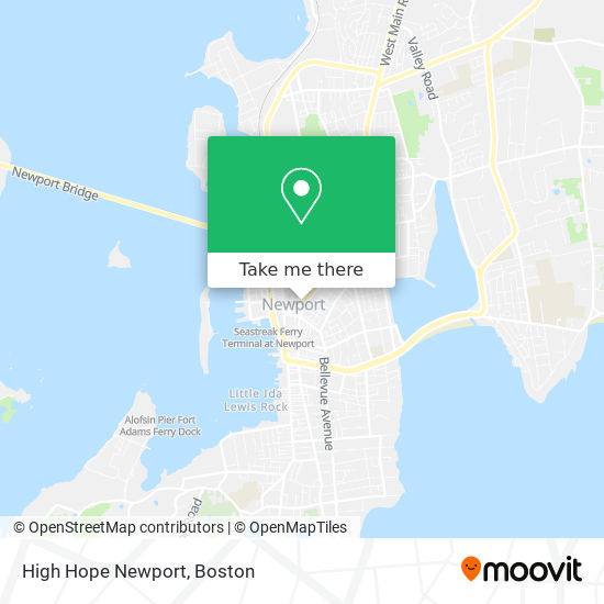 Mapa de High Hope Newport