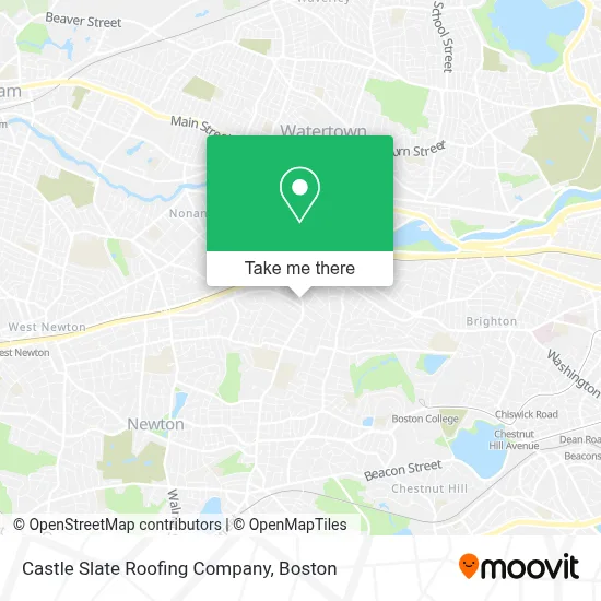 Castle Slate Roofing Company map