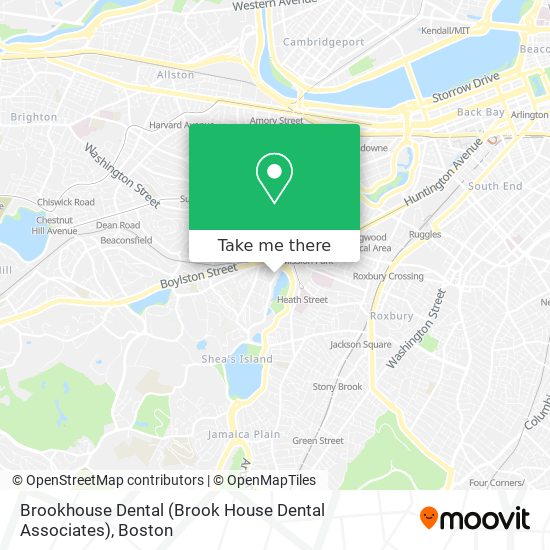 Mapa de Brookhouse Dental (Brook House Dental Associates)