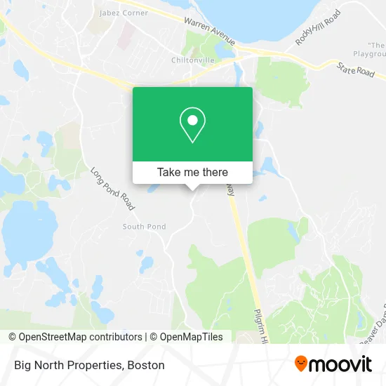 Big North Properties map