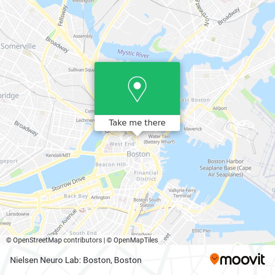 Mapa de Nielsen Neuro Lab: Boston