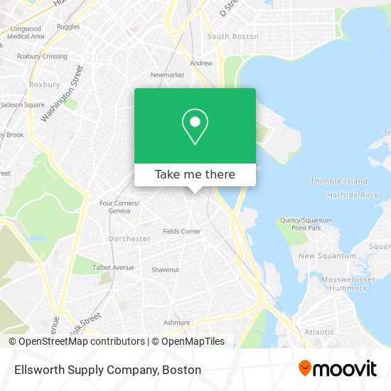 Ellsworth Supply Company map