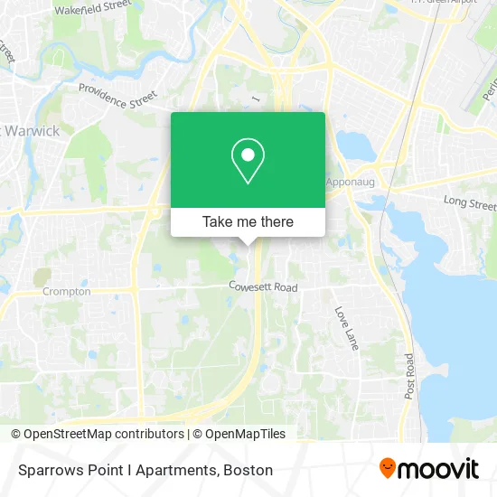 Sparrows Point I Apartments map