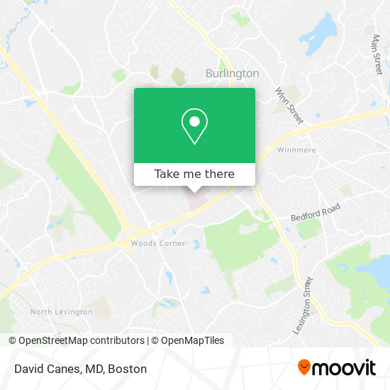 Mapa de David Canes, MD