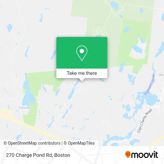 270 Charge Pond Rd map