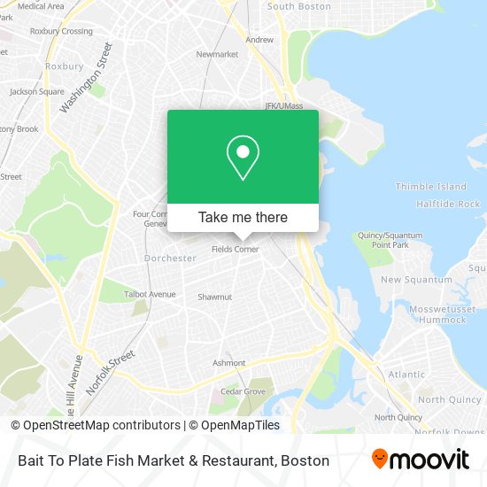Bait To Plate Fish Market & Restaurant map