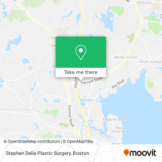 Stephen Delia Plastic Surgery map