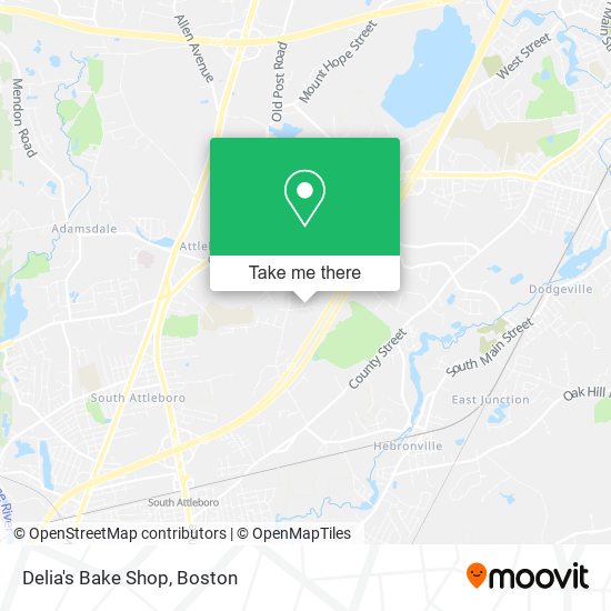 Delia's Bake Shop map