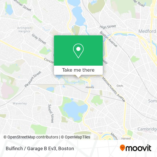 Bulfinch / Garage B Ev3 map