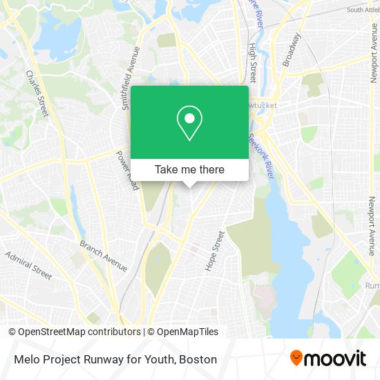 Mapa de Melo Project Runway for Youth