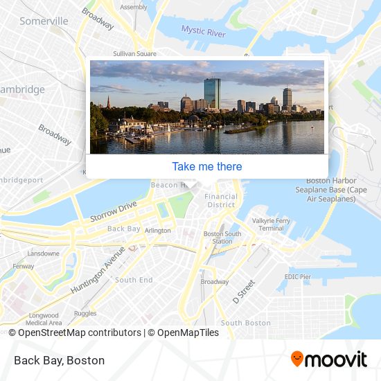 Back Bay map