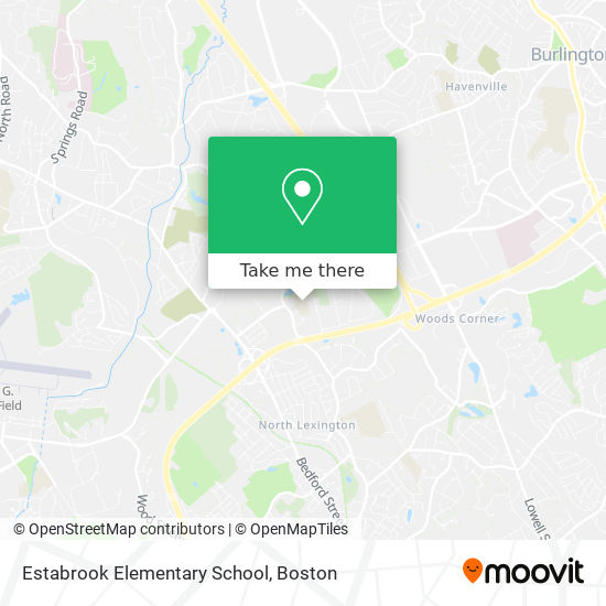 Mapa de Estabrook Elementary School