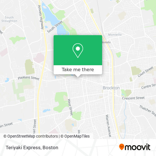 Teriyaki Express map