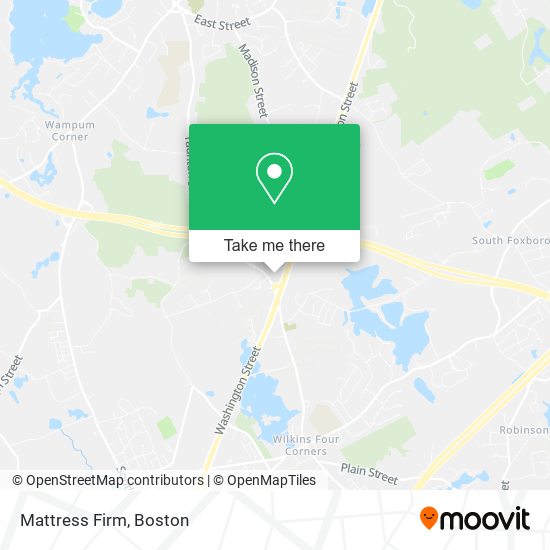 Mattress Firm map