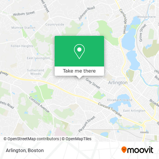 Arlington map