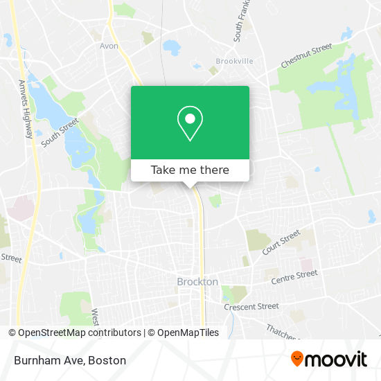 Mapa de Burnham Ave