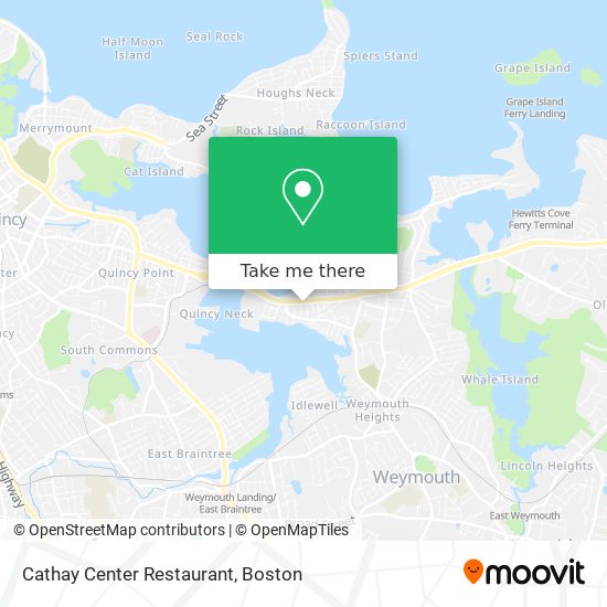Cathay Center Restaurant map