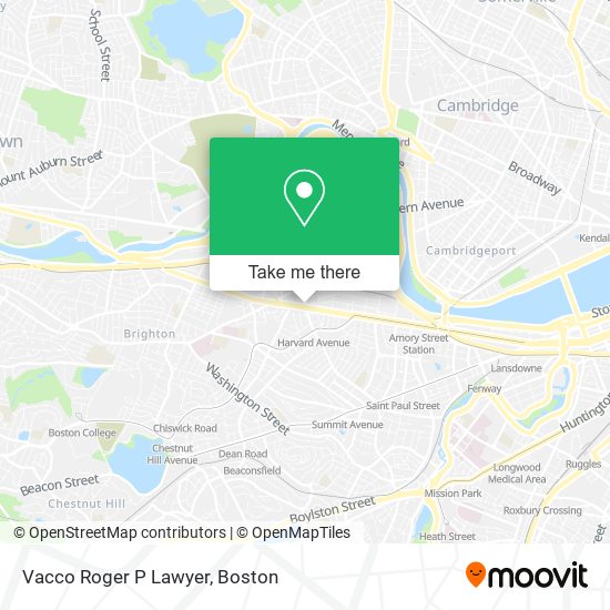 Vacco Roger P Lawyer map
