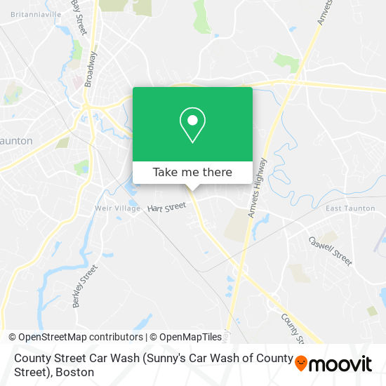 County Street Car Wash (Sunny's Car Wash of County Street) map