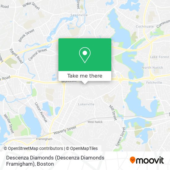 Mapa de Descenza Diamonds (Descenza Diamonds Framigham)
