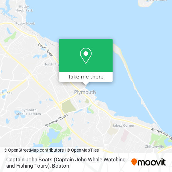 Captain John Boats (Captain John Whale Watching and Fishing Tours) map