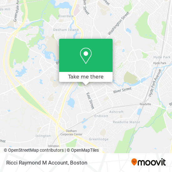 Ricci Raymond M Account map