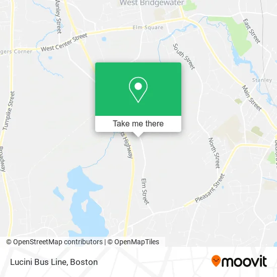 Lucini Bus Line map