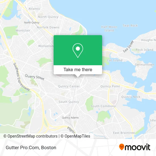 Gutter Pro.Com map