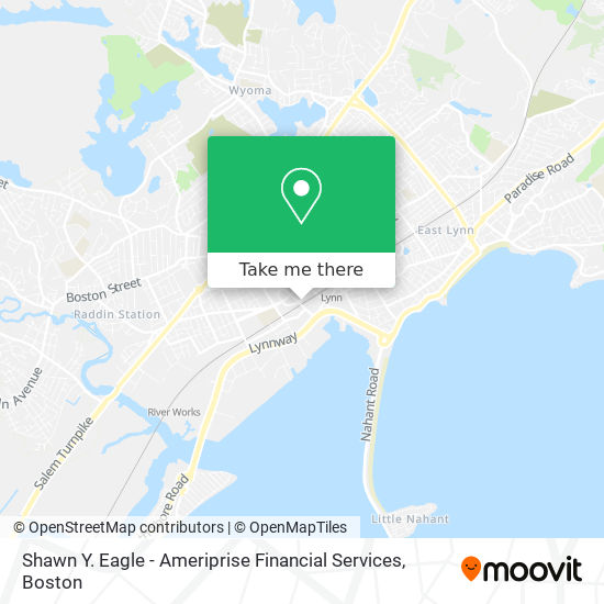 Mapa de Shawn Y. Eagle - Ameriprise Financial Services