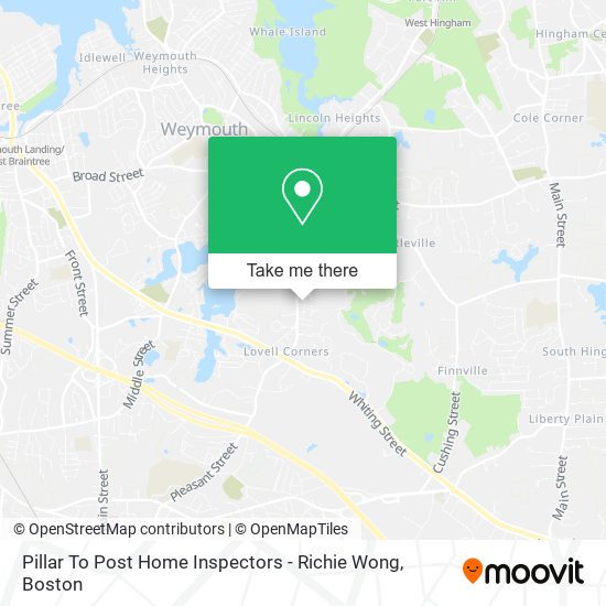 Pillar To Post Home Inspectors - Richie Wong map