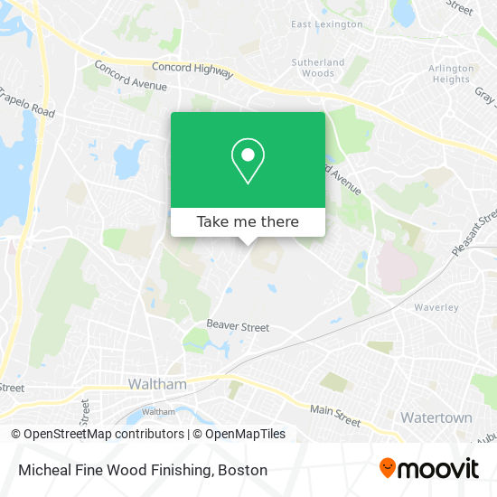 Micheal Fine Wood Finishing map