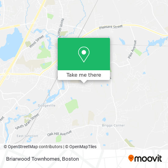 Briarwood Townhomes map