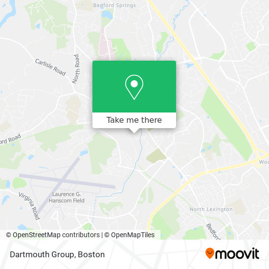 Mapa de Dartmouth Group