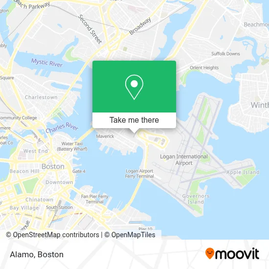 Alamo map