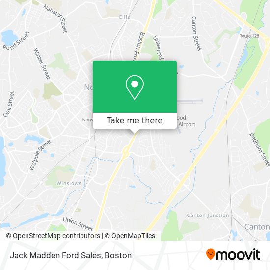 Jack Madden Ford Sales map