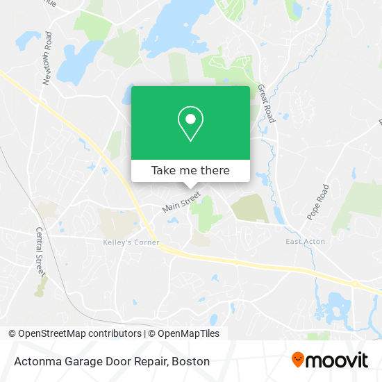 Mapa de Actonma Garage Door Repair