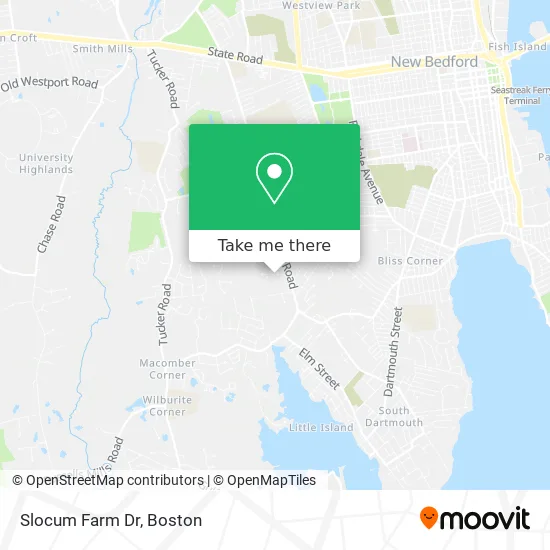 Slocum Farm Dr map