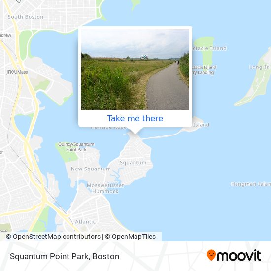 Squantum Point Park map