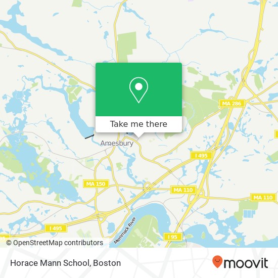 Mapa de Horace Mann School