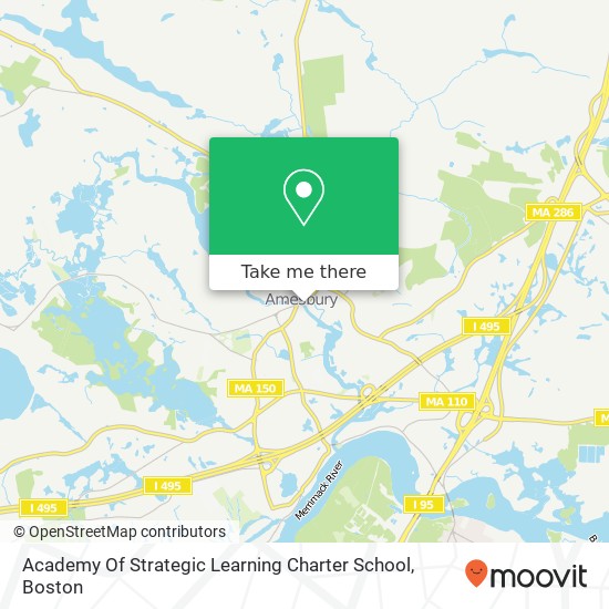 Mapa de Academy Of Strategic Learning Charter School