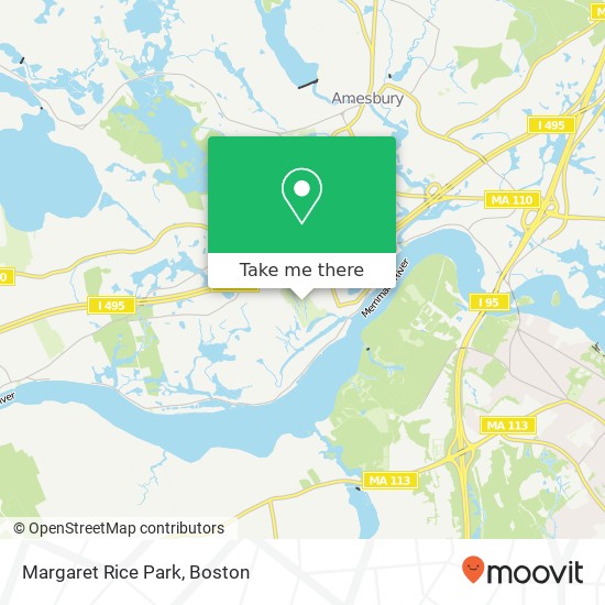 Margaret Rice Park map