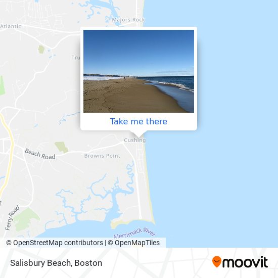 Mapa de Salisbury Beach