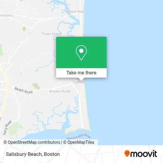 Salisbury Beach map